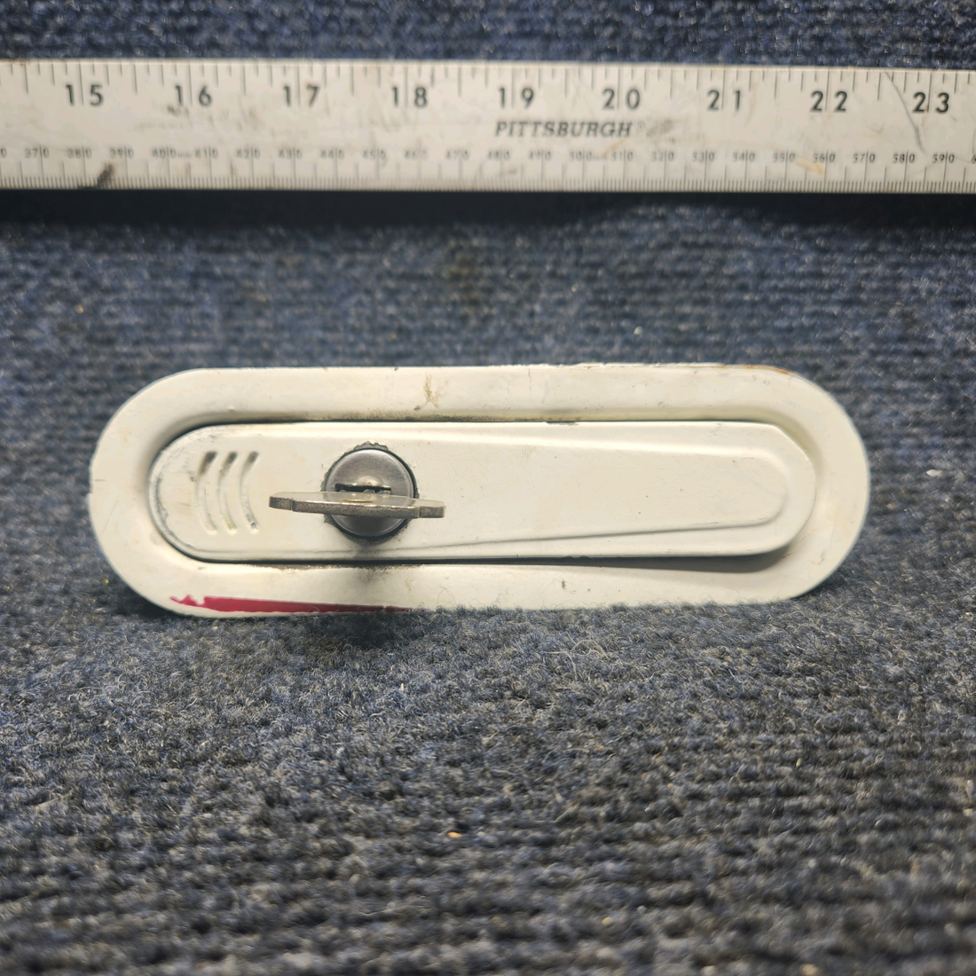 Used aircraft parts for sale, 1040BCH Beechcraft A23A Musketeer Custom III RICHARD DECKER CO CABIN DOOR LATCH OUT W/ KEY