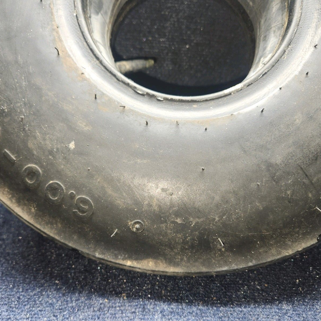 Used aircraft parts for sale, 30843 Air Hawk piper PA-28-181 6.00-6 4-Ply Type III Aircraft Tire with Tube