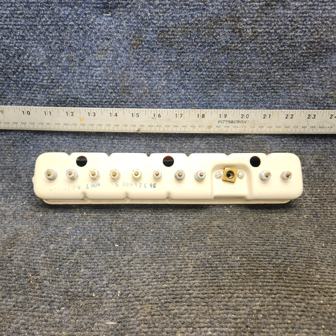 Used aircraft parts for sale, 35-324401-5 Beechcraft 35-B33 Instrument Gauge Cluster (Volts: 12)