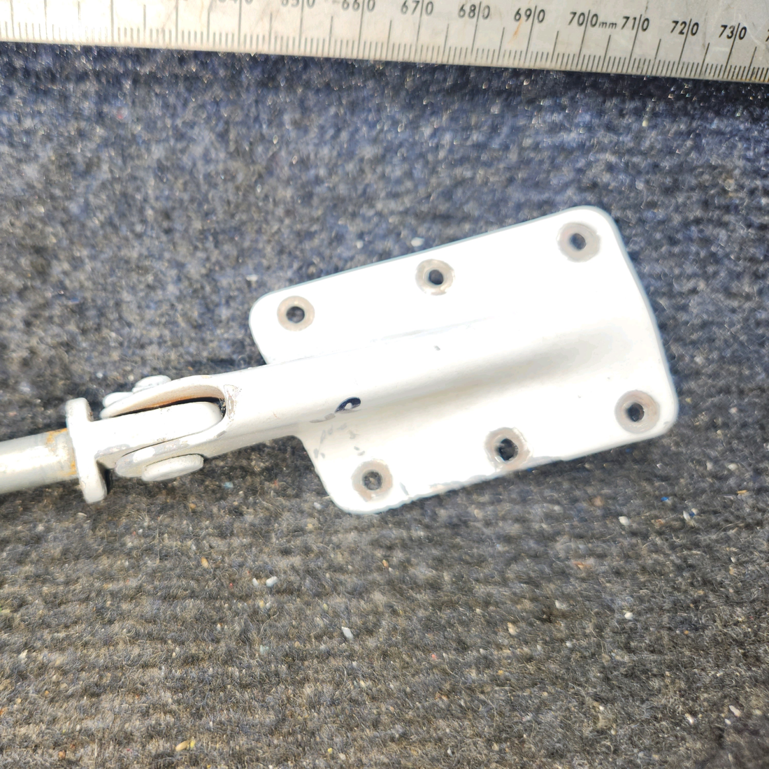 Used aircraft parts for sale, 63050-000, 63051-000 Piper PA-28-140 Cabin Door Hinge Upper and Lower