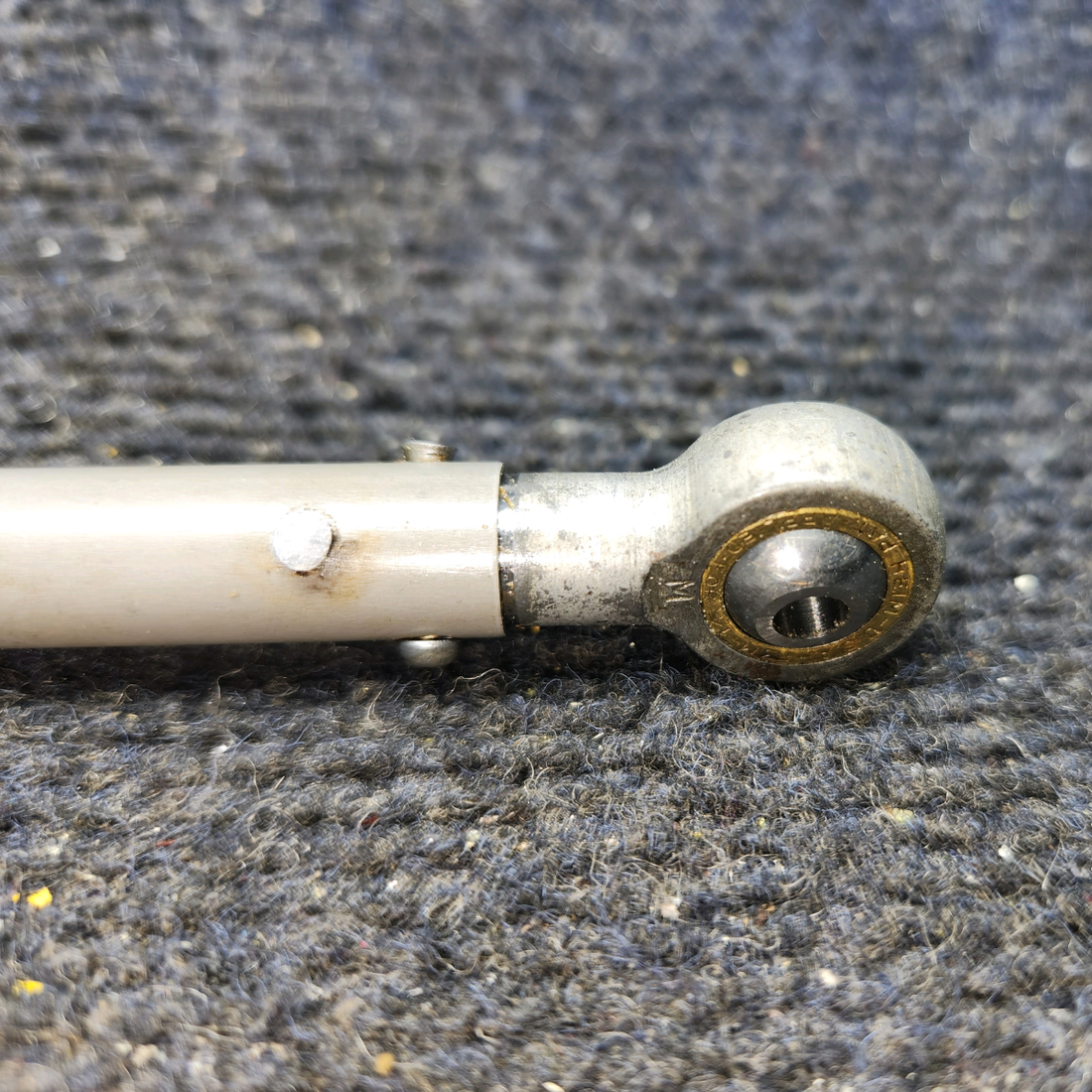Used aircraft parts for sale, 35-524066-2 BEECHCRAFT F35 Rudder Pedal Push Rod Tube Assembly