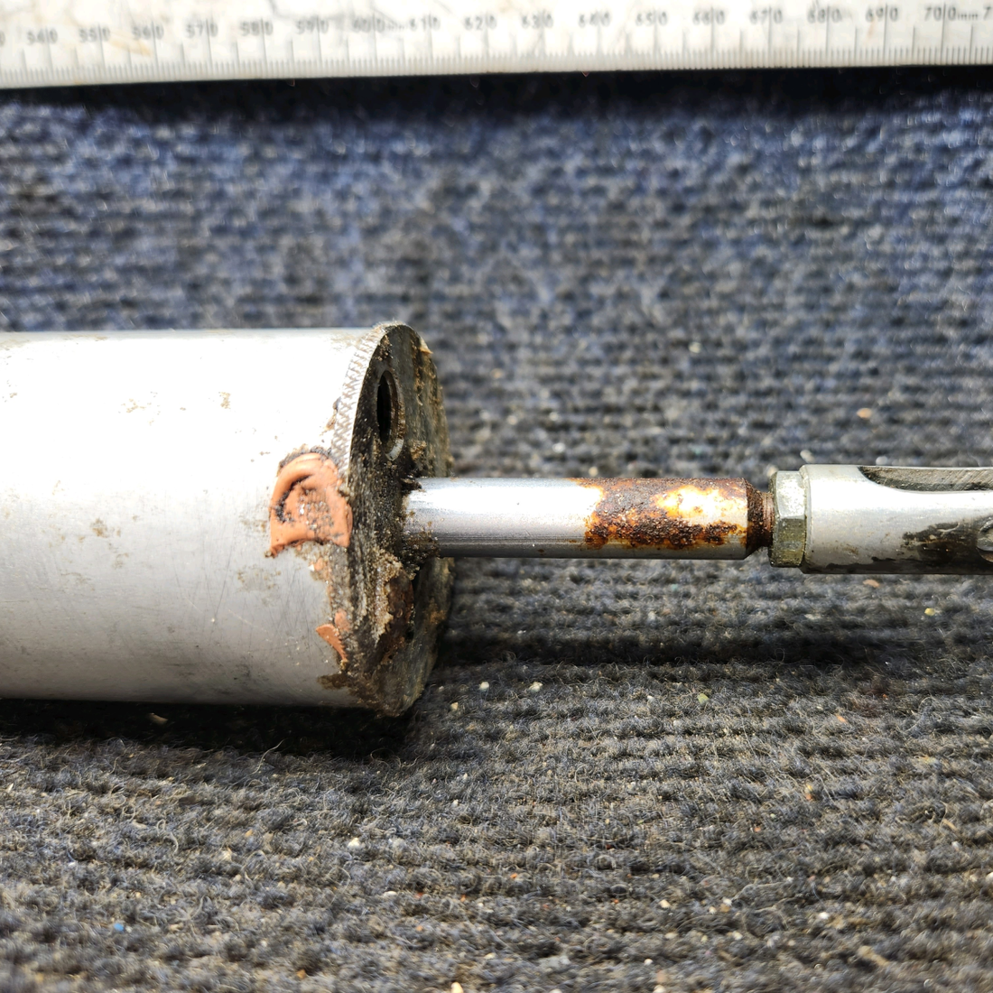 Used aircraft parts for sale, 0541138-16 Cessna 172F Master Brake Cylinder Assembly