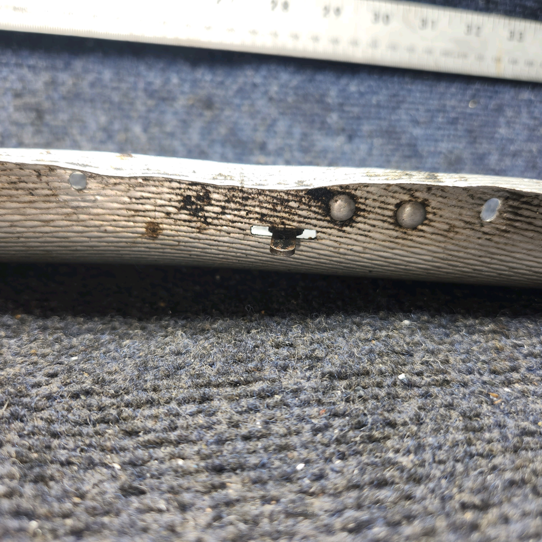 Used aircraft parts for sale, 36511-002 Piper PA28-161 Cabin Heat Duct - LH Center