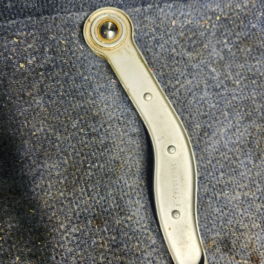 Used aircraft parts for sale, 35-815125-602 Beechcraft 35-33 Main Landing Gear Retract Rod Assy - LH