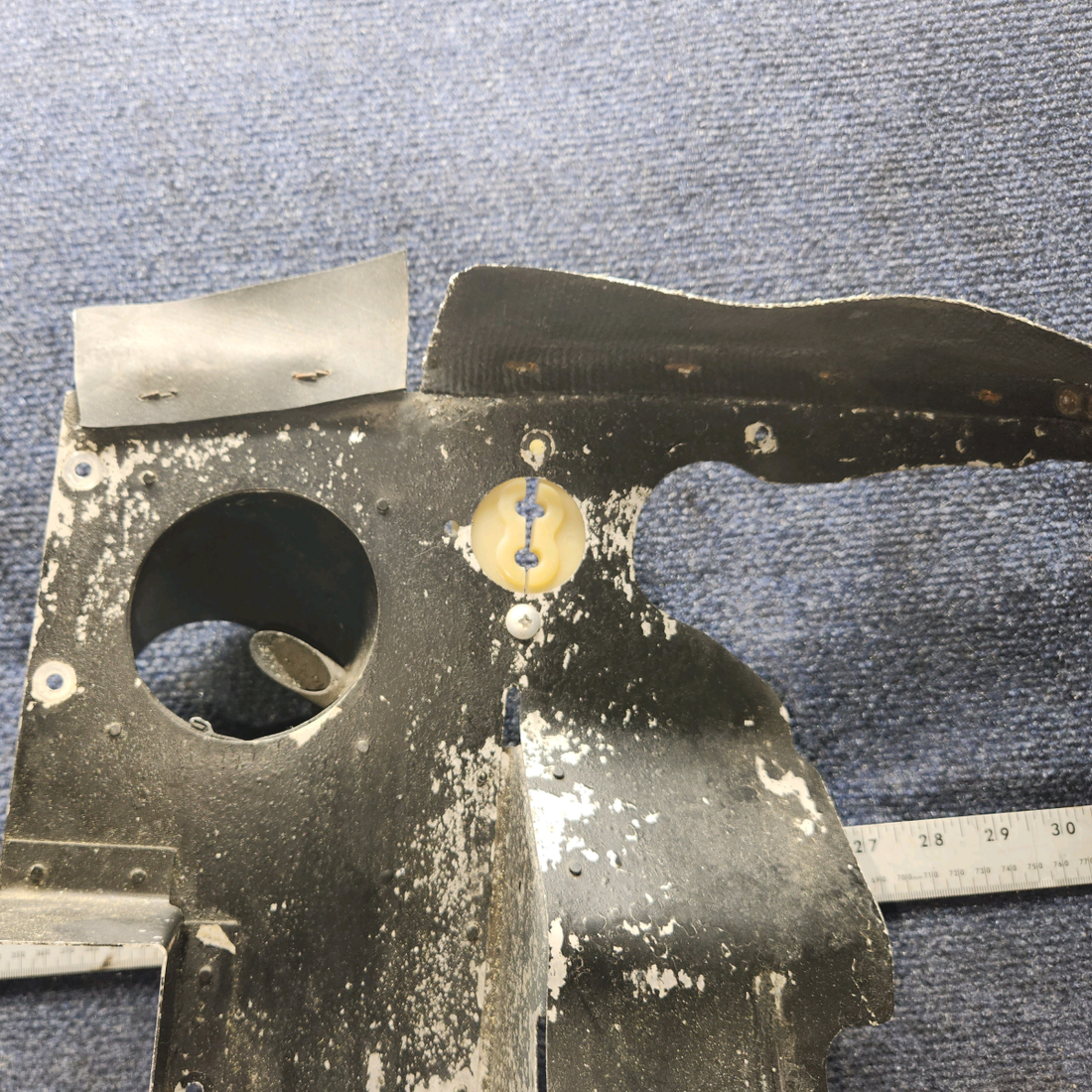 Used aircraft parts for sale, 66677-00 Lycoming O-320 PIPER PA28-140 Rear Baffle - RH