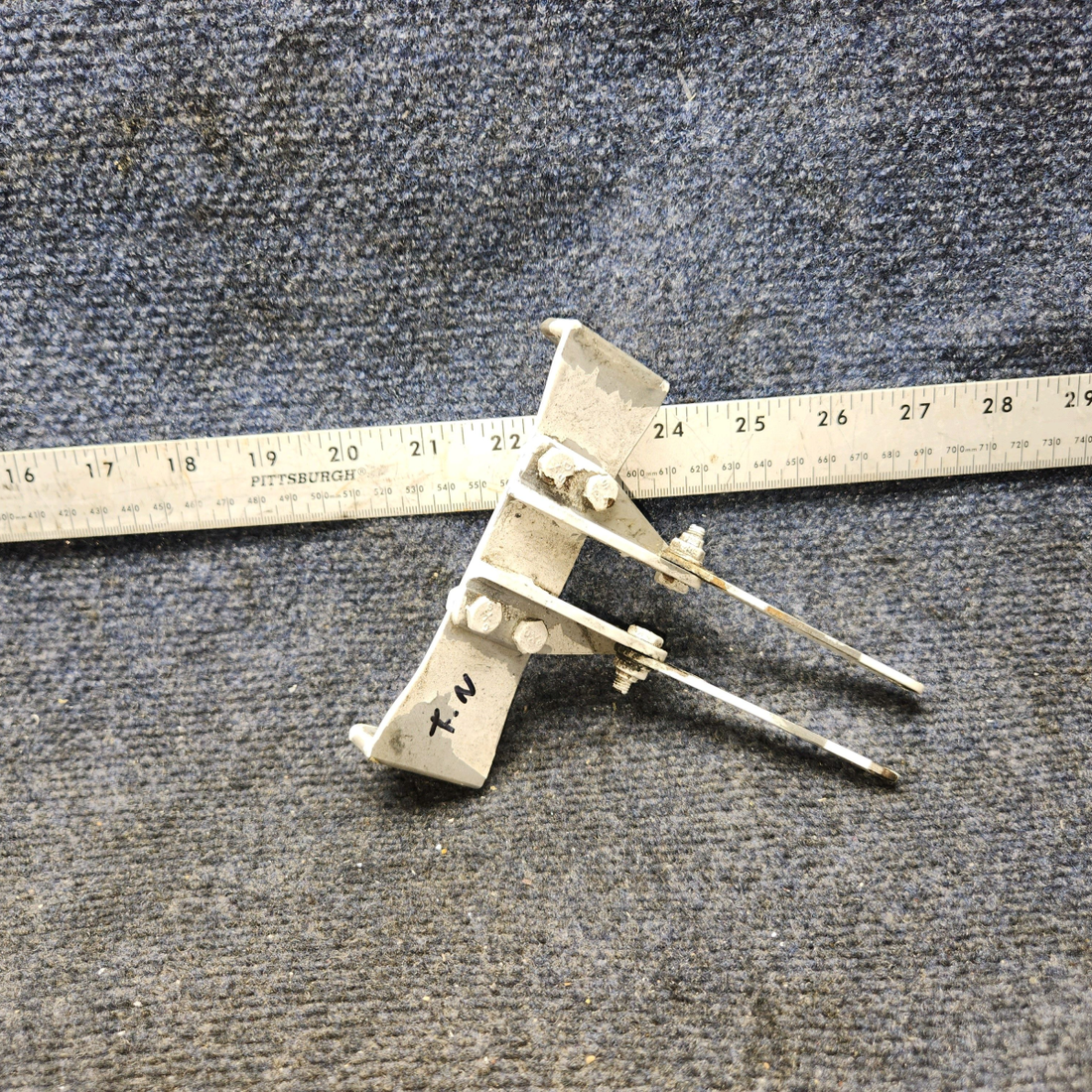 Used aircraft parts for sale, 20821-000 PIPER PA-24-250 Nose Gear Rear Drag Link Assembly