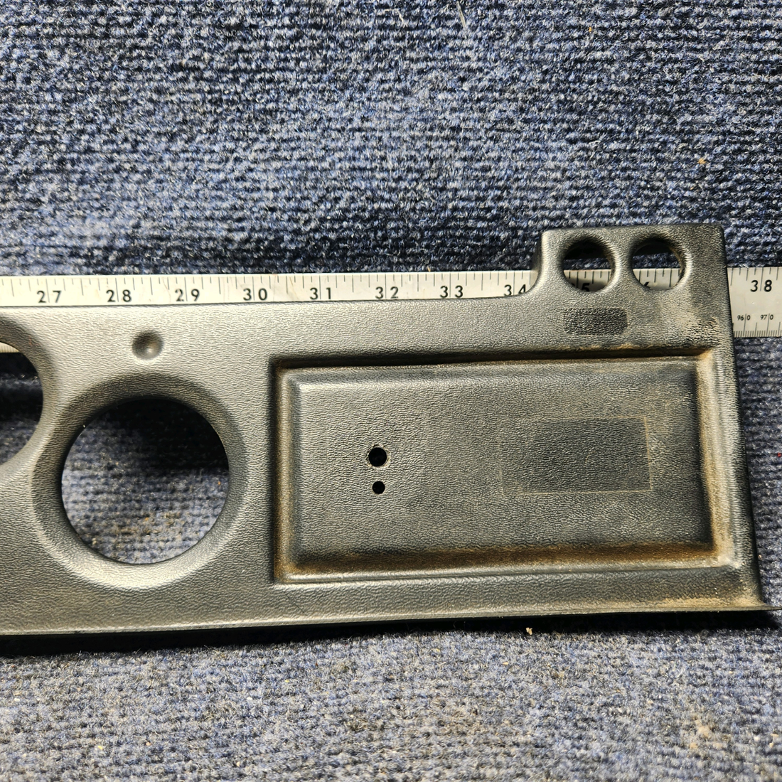Used aircraft parts for sale, 66918-16 Piper PA28-140 Lower Left Instrument Panel Cover - LH