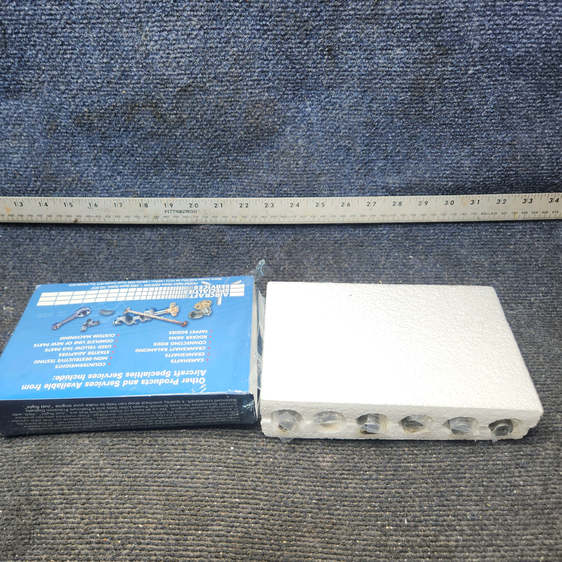 Used aircraft parts for sale, 633697 Continental O-300D Cessna 172F Hydraulic Unit