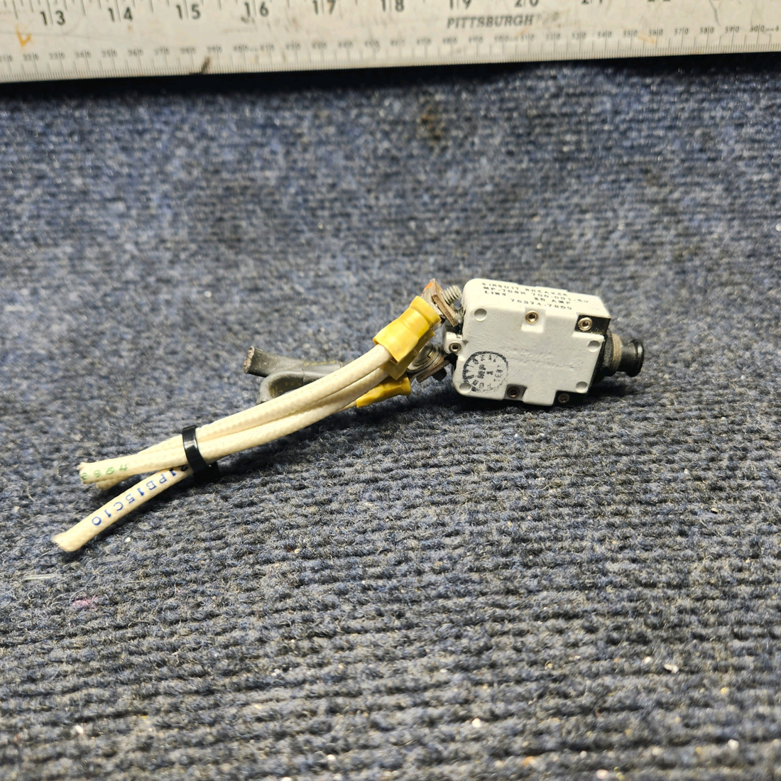 Used aircraft parts for sale, 700-001-50 MOONEY M20J PUSH CIRCUIT BREAKER (50 AMP)