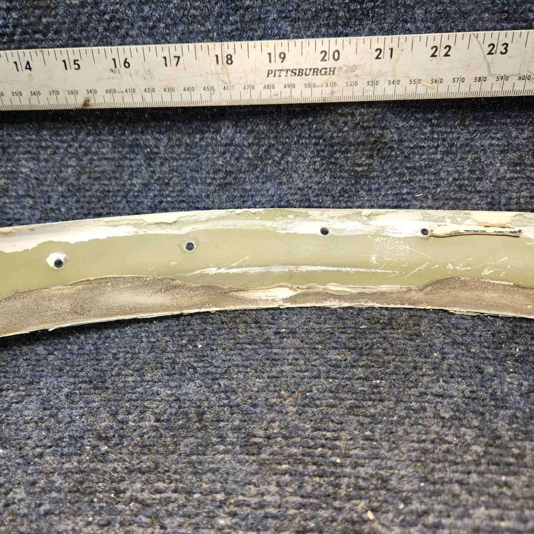 Used aircraft parts for sale, 63070-005 PIPER PA28-161 Trim Windshield Collar - RH