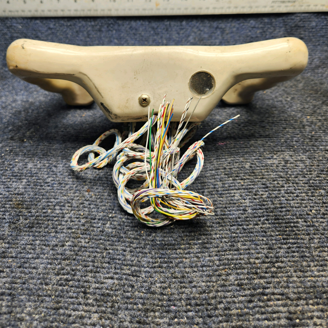 Used aircraft parts for sale, 60-524080-13 Beechcraft F33A PILOT CONTROL WHEEL ASSEMBLY