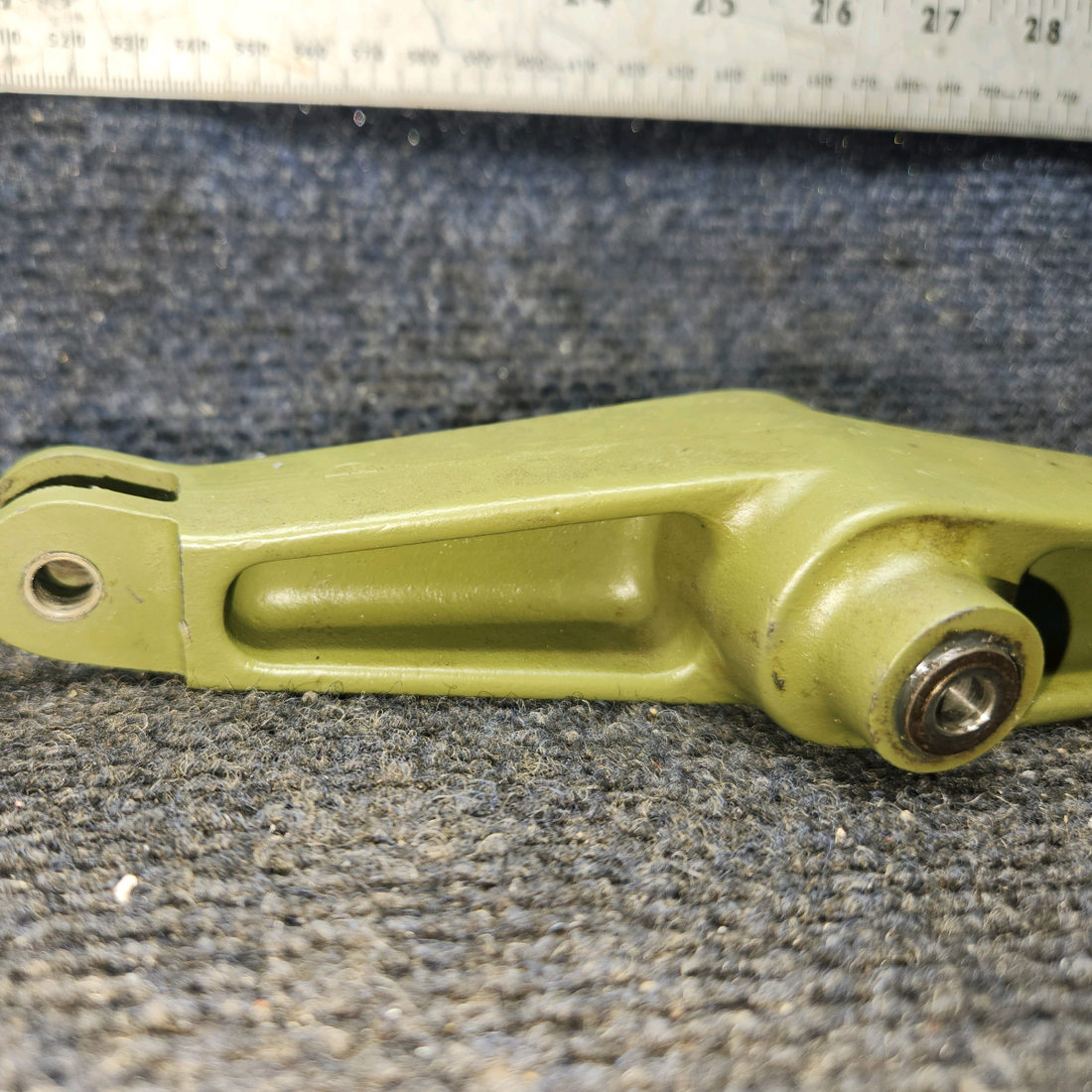 Used aircraft parts for sale, 169-524053-1 Beechcraft C23 SUNDOWNER Rudder Pedal Bellcrank Assembly