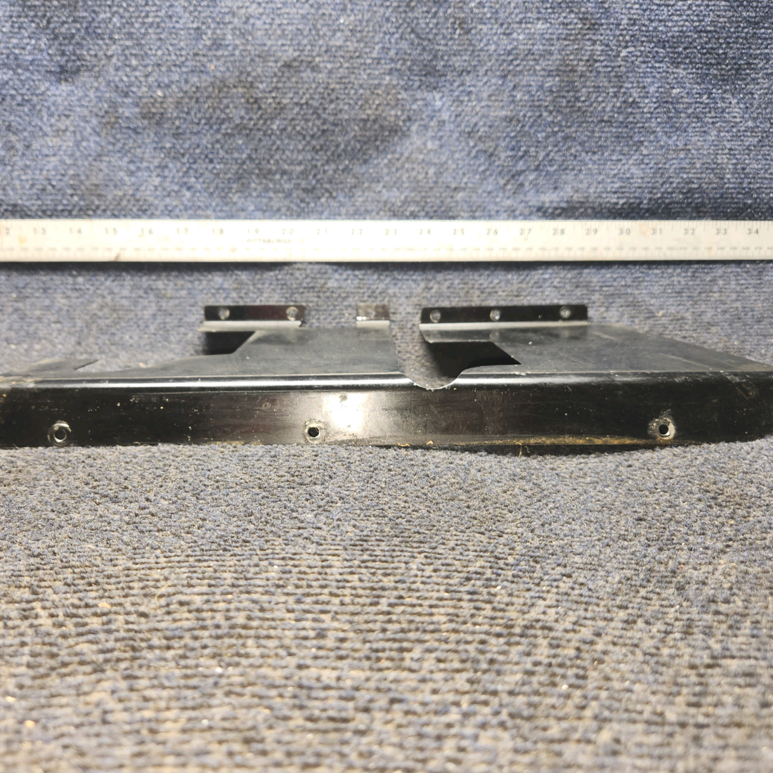 Used aircraft parts for sale, 0513058-1 Cessna 172E Rudder Bar Shield - RH Dual Controls