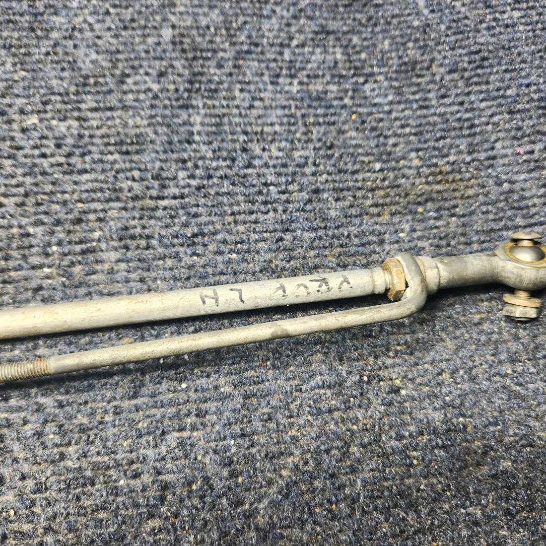 Used aircraft parts for sale, 50‑389010‑29 BEECHCRAFT 95-55B Left-Hand Propeller Push/Pull Control Cable 140"