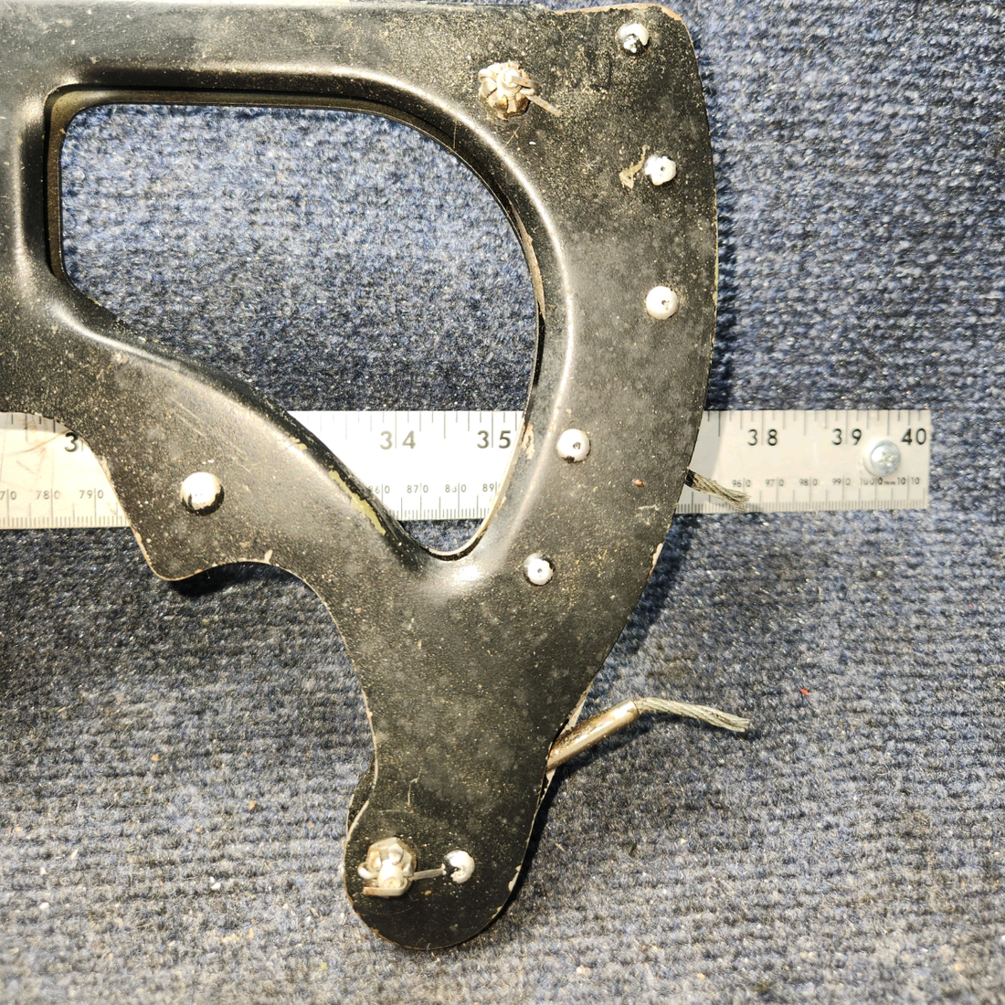 Used aircraft parts for sale, 0510166-4 Cessna C175 Control Level Flap Assy