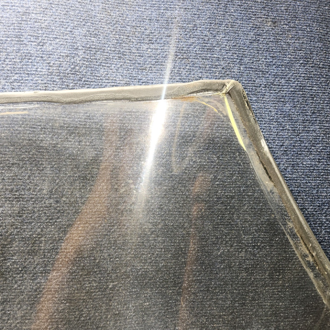 Used aircraft parts for sale, 65826-005, 65896-000 piper PA-28-181 Front Window w/ Storm Window - LH