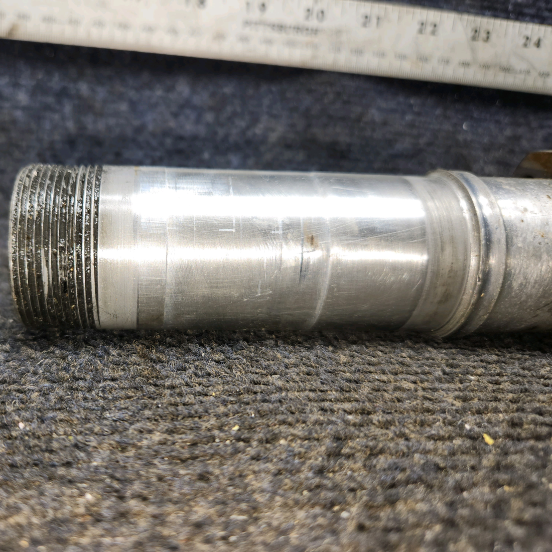 Used aircraft parts for sale, 0541124 cessna 150G Main Landing Gear Axle