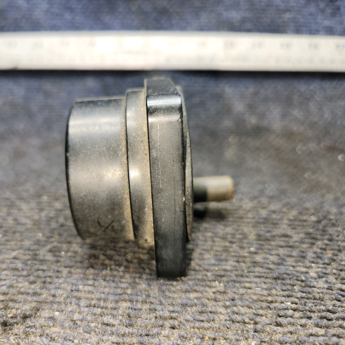 Used aircraft parts for sale, 22222-S Waltham Precision cessna 150G Elapsed Time Clock