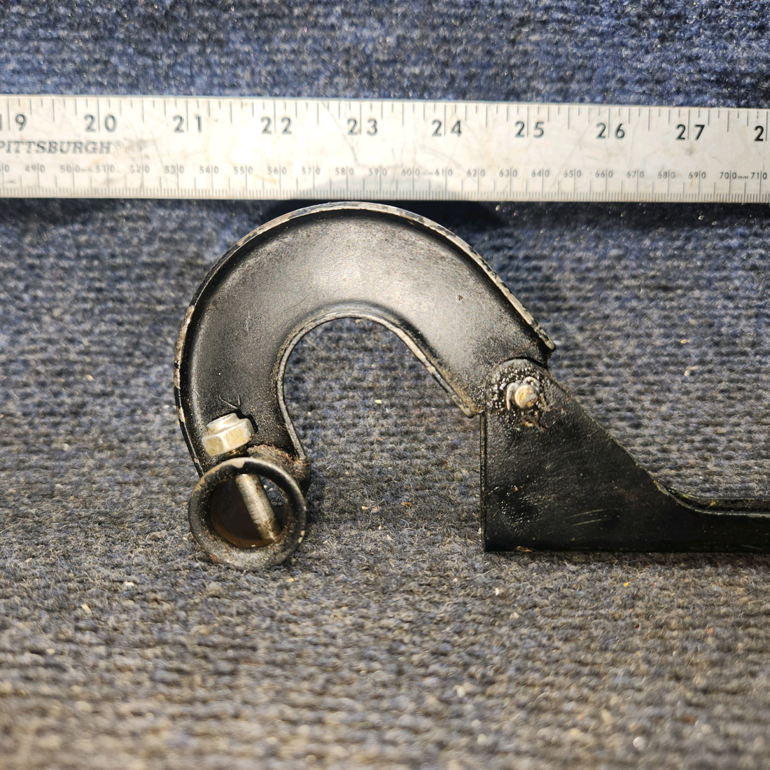 Used aircraft parts for sale, 0411573-1, 0411564-3 Cessna 172F Rudder Pedal Dual Controls Link and Bellcrank