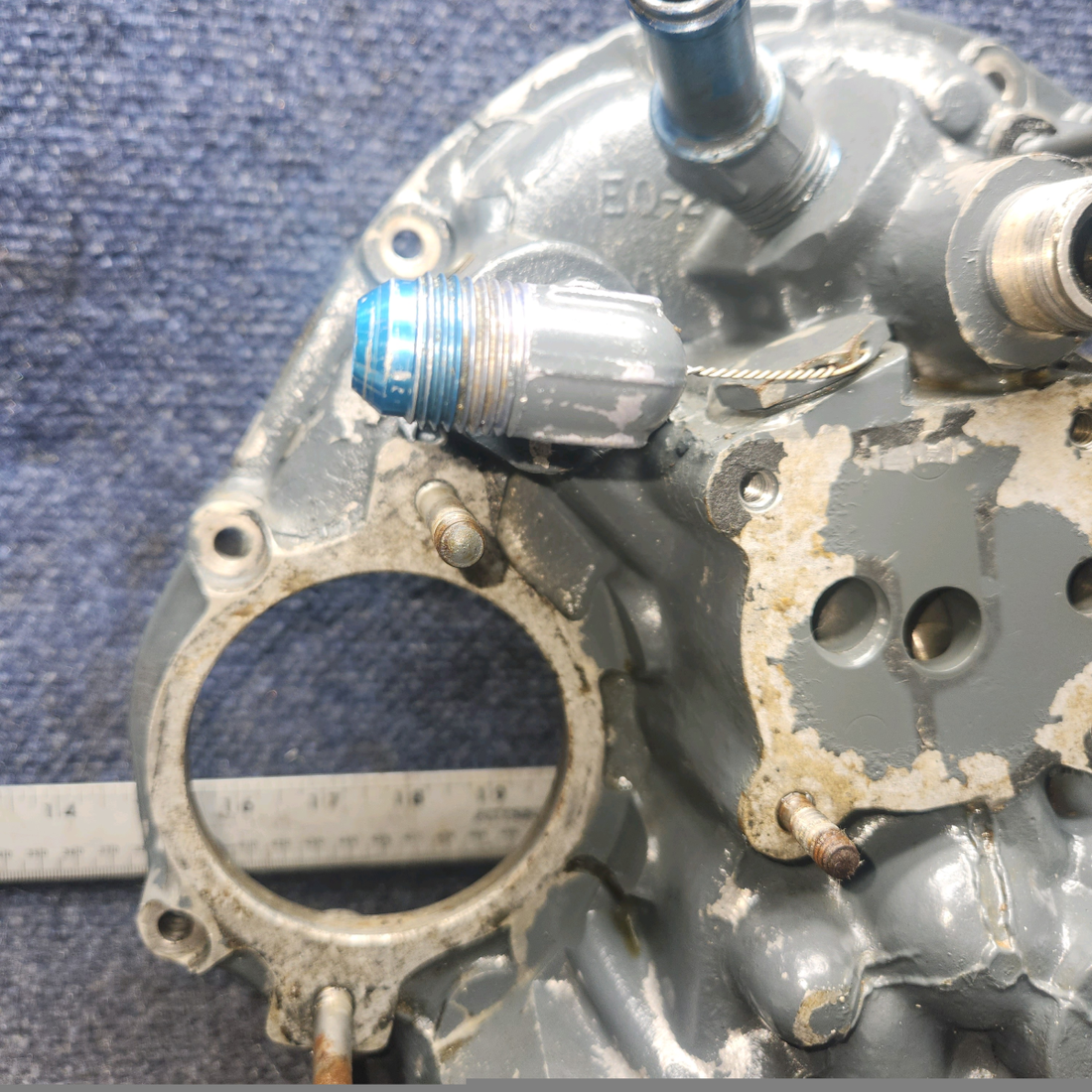 Used aircraft parts for sale, 21A21533-04 Lycoming Piper PA-28-140 Housing Assembly – Accessory