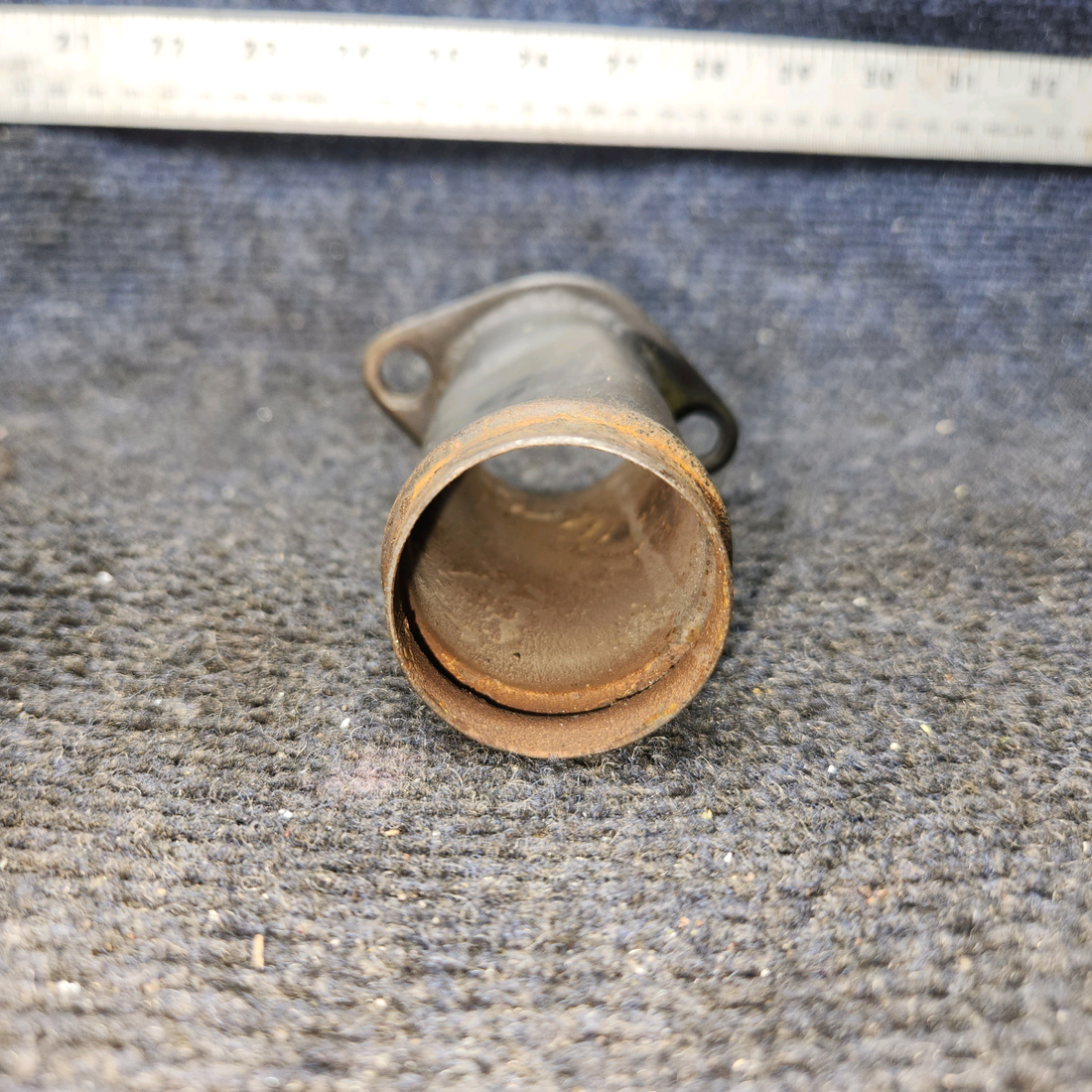 Used aircraft parts for sale, 0550157-7 Continental O-300 Cessna 172 Exhaust Straight Riser