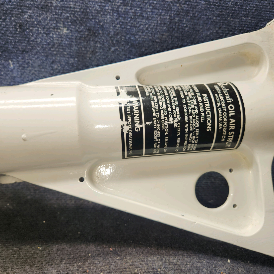 Used aircraft parts for sale, 36-820020-3 BEECHCRAFT 95-55B Nose Gear Assy