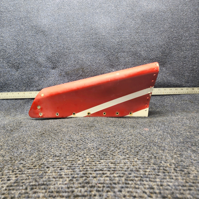 Used aircraft parts for sale, 169-640000-89 Beechcraft A24R Rudder Tip Assembly Metal