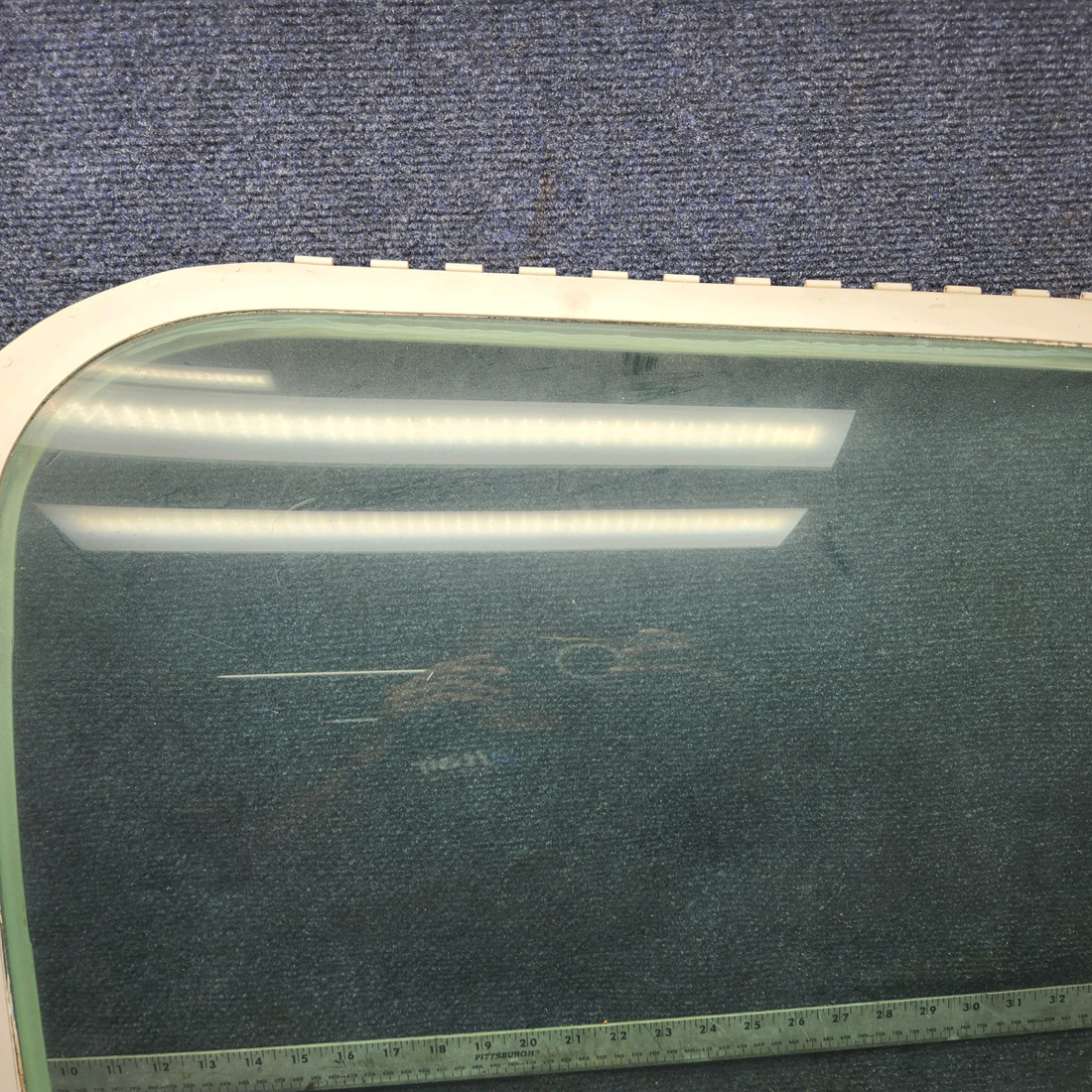 Used aircraft parts for sale, 35-410291-146 BEECHCRAFT 95-55B Cabin Rear Window Assembly - LH