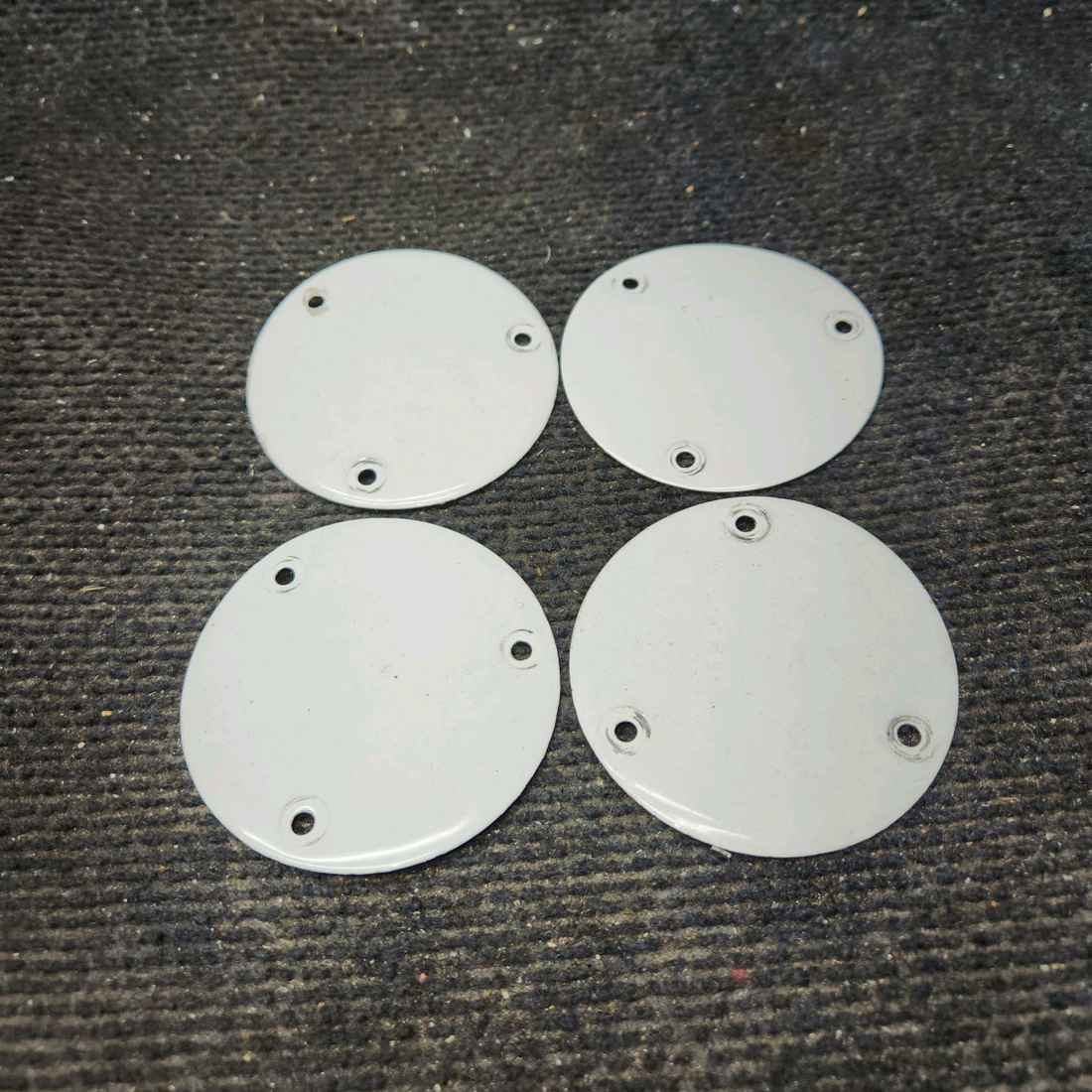 Used aircraft parts for sale, S225-3 Cessna 172E Flap Inspection Cover Plate - Set of 4