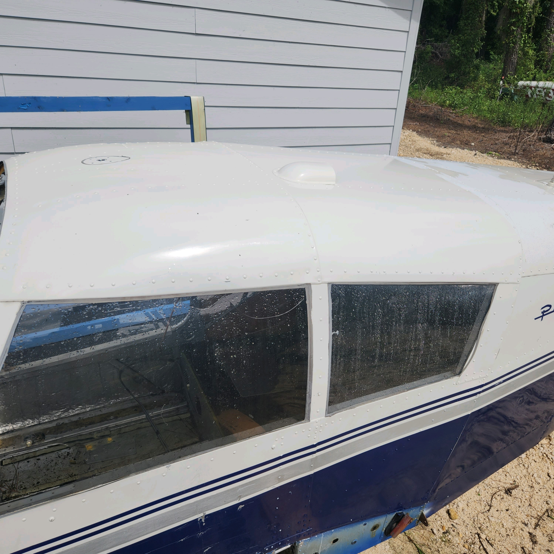 Used aircraft parts for sale, Piper PA28-140 Fuselage PIPER PA28-140 PIPER PA28-140 FUSELAGE W LOGS- NO AIRWORTHINESS - "ONLY FOR PARTS"