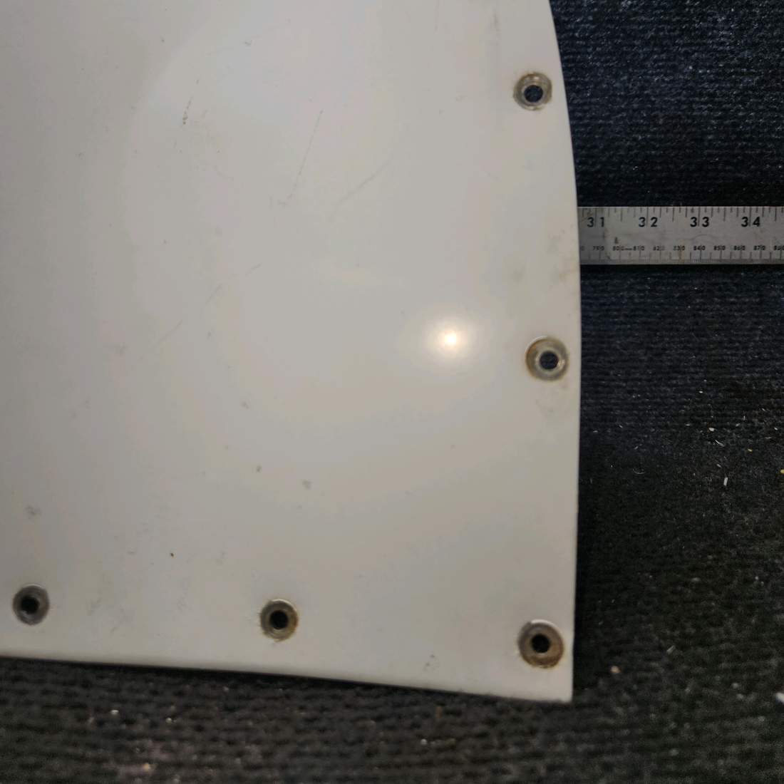 Used aircraft parts for sale, 0412032-1 cessna 150G Wing-to-Fuselage Fairing Assembly – LH