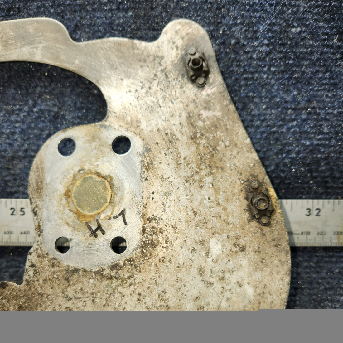 Used aircraft parts for sale, 0441143-27 Cessna 172 Wheel Fairing Plate LH