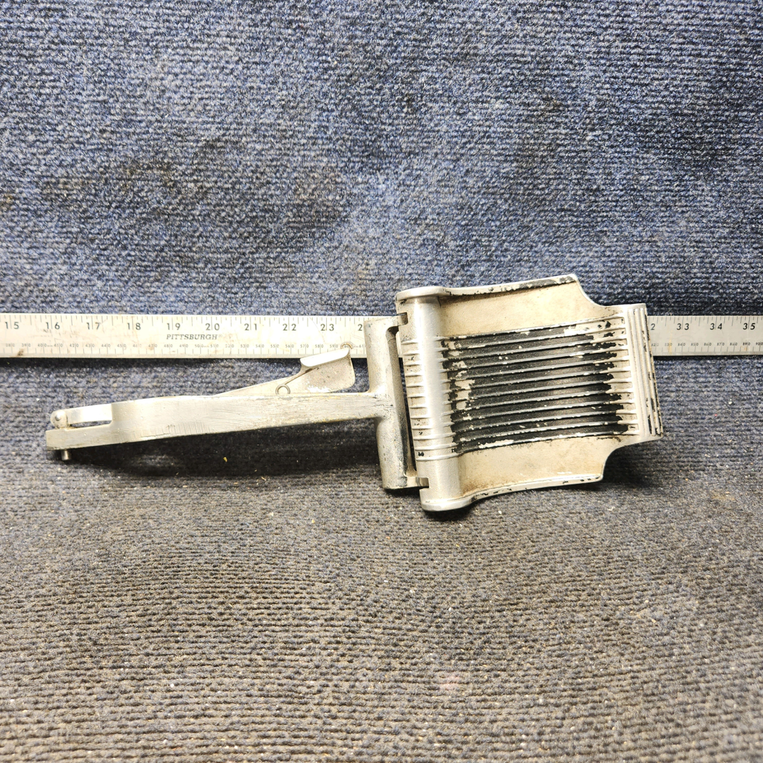 Used aircraft parts for sale, 35-524011, 35-524060-2 BEECHCRAFT F35 Rudder Pedal and Arm