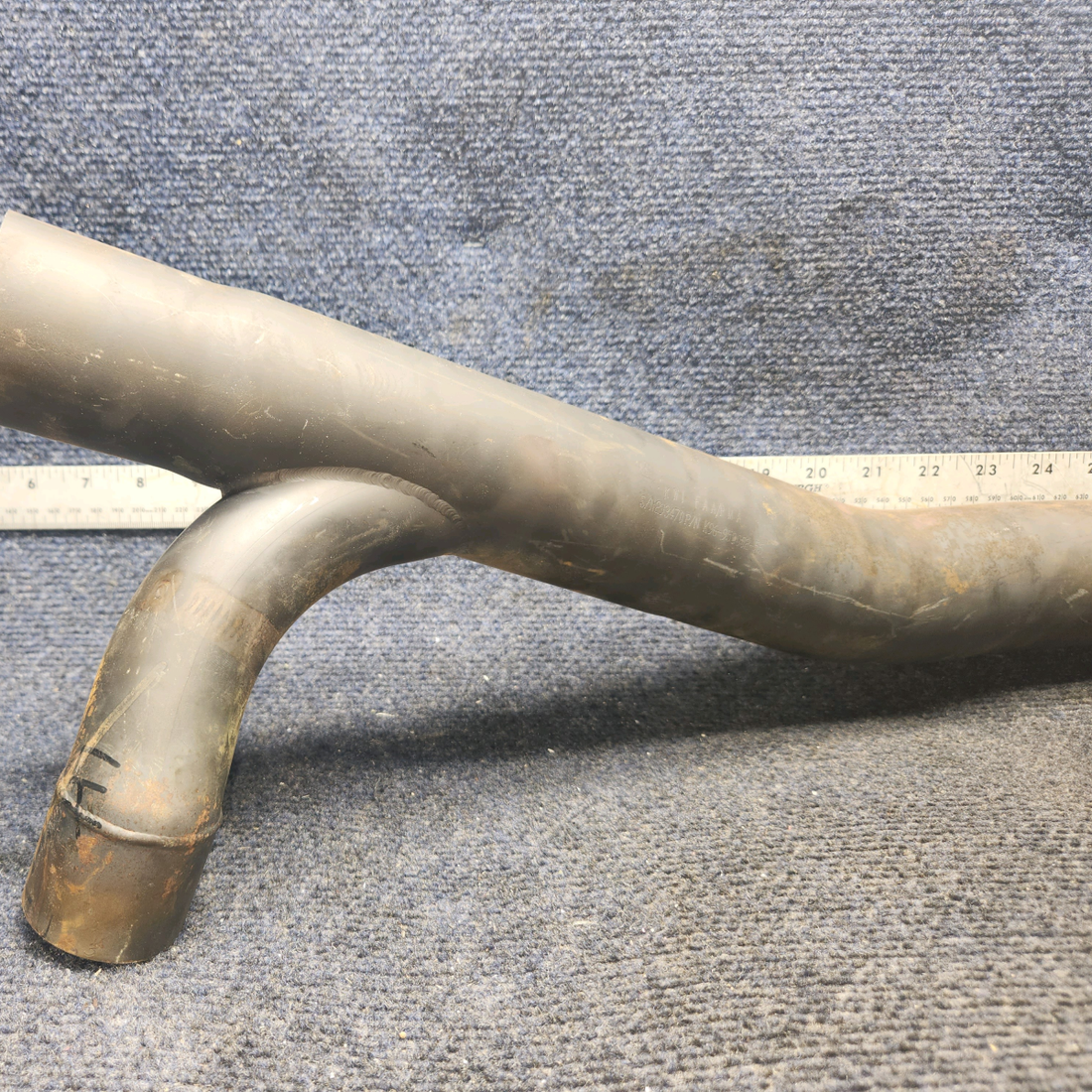 Used aircraft parts for sale, 96-950002-55 BEECHCRAFT 95-55B Outboard Tailpipe – LH Engine