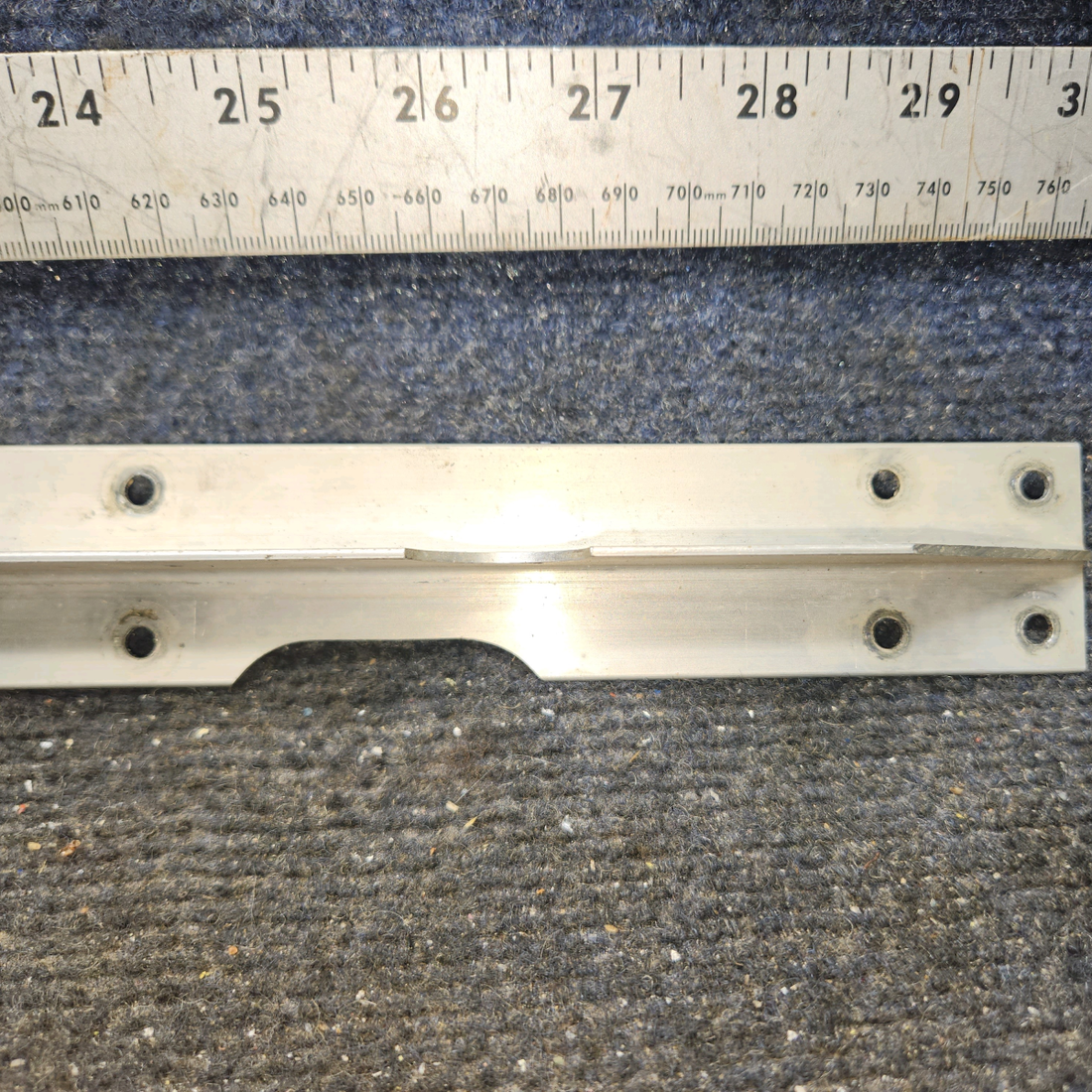 Used aircraft parts for sale, 0411546-1 cessna 150G Seat Rail Stiffener