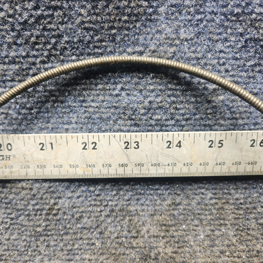 Used aircraft parts for sale, 35-550523 Beechcraft 35-33 Cabin Heat Control Assembly (39")