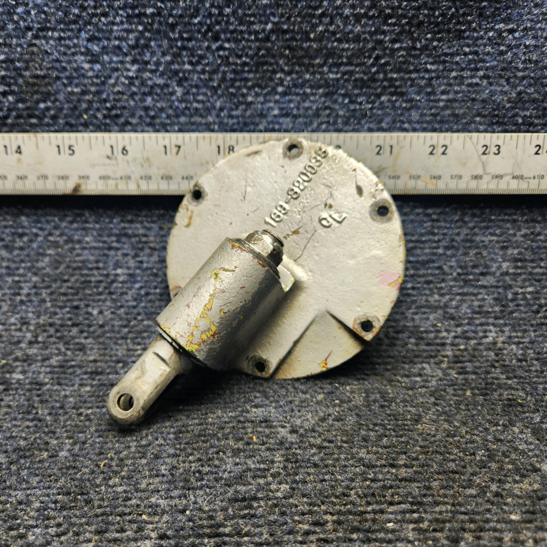 Used aircraft parts for sale, 169-820038-5 Beechcraft A24R Nose Gear Adapter