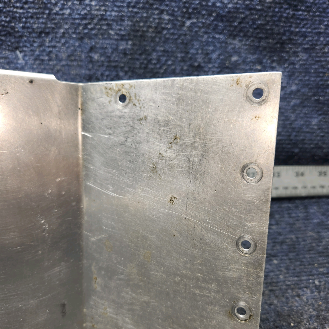 Used aircraft parts for sale, 63288-000 Piper PA28-161 Front Top Center plate