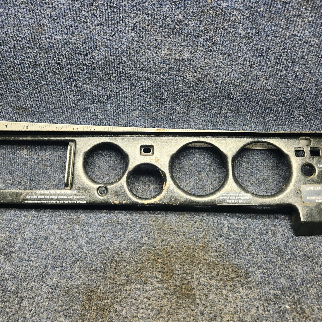 Used aircraft parts for sale, 69817-03 Piper PA32RT-300 LOWER LEFT INSTRUMENT PANEL COVER