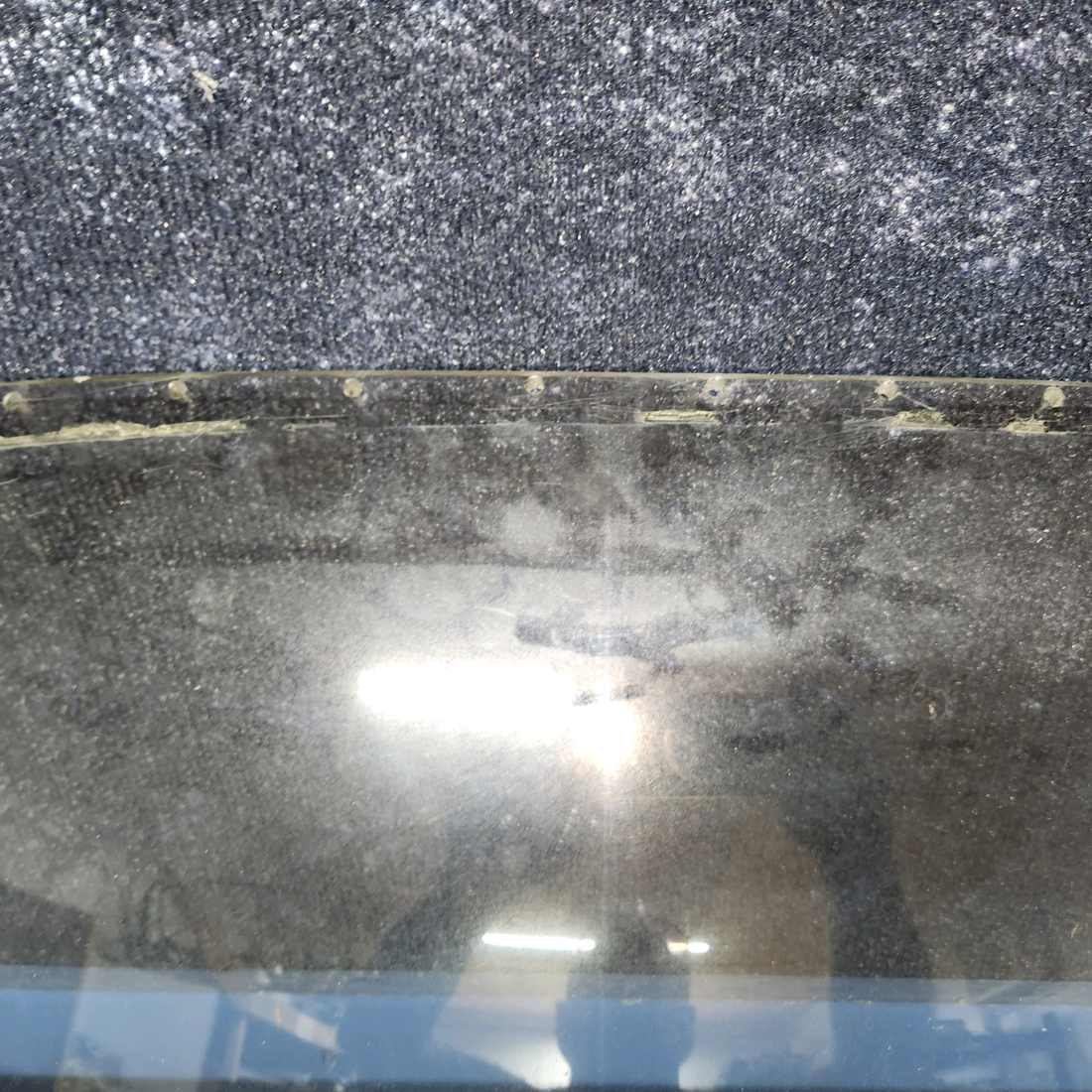 Used aircraft parts for sale, 35-410474-61 Beechcraft 35-33 Windshield (0.2525")