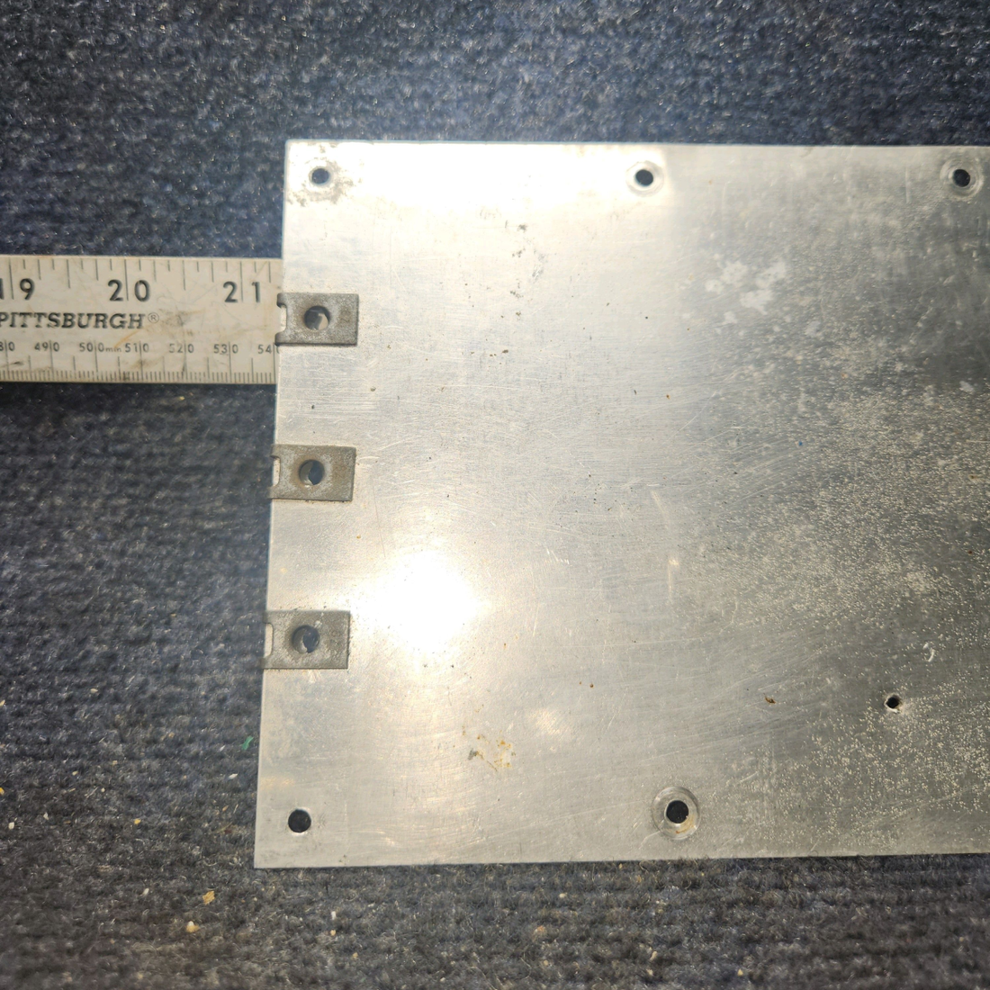 Used aircraft parts for sale, 63286-00 Piper PA28-140 Top Rear Tunnel Plate