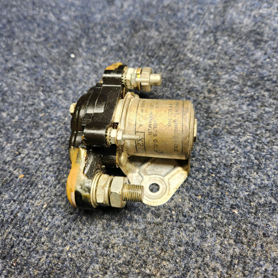 Used aircraft parts for sale, 6041H105A Piper PA32RT-300 CUTLER-HAMMER CURRENT RELAY (VOLTS: 12)