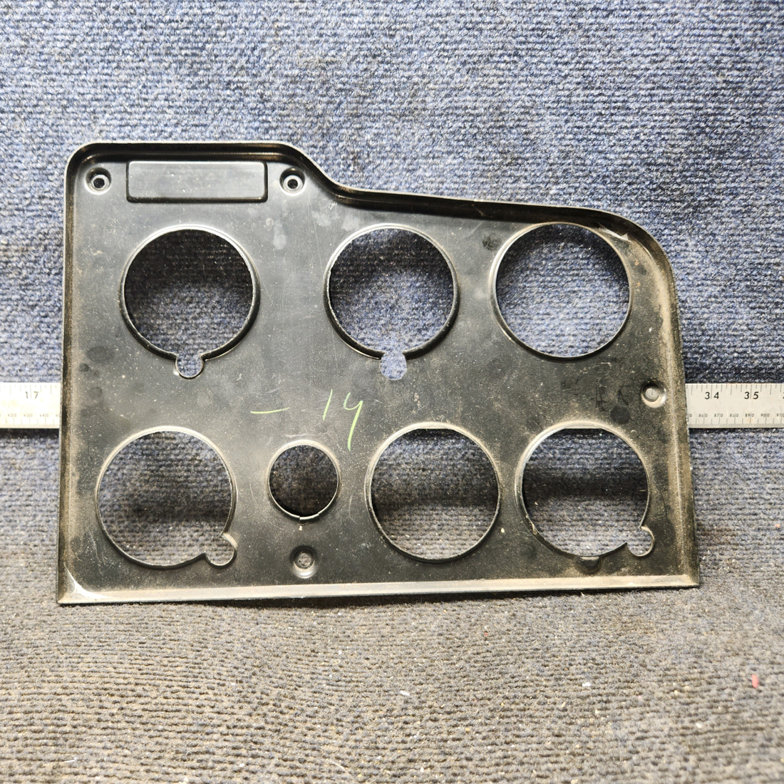 Used aircraft parts for sale, 0413034-19 cessna 150G Shock Panel Cover