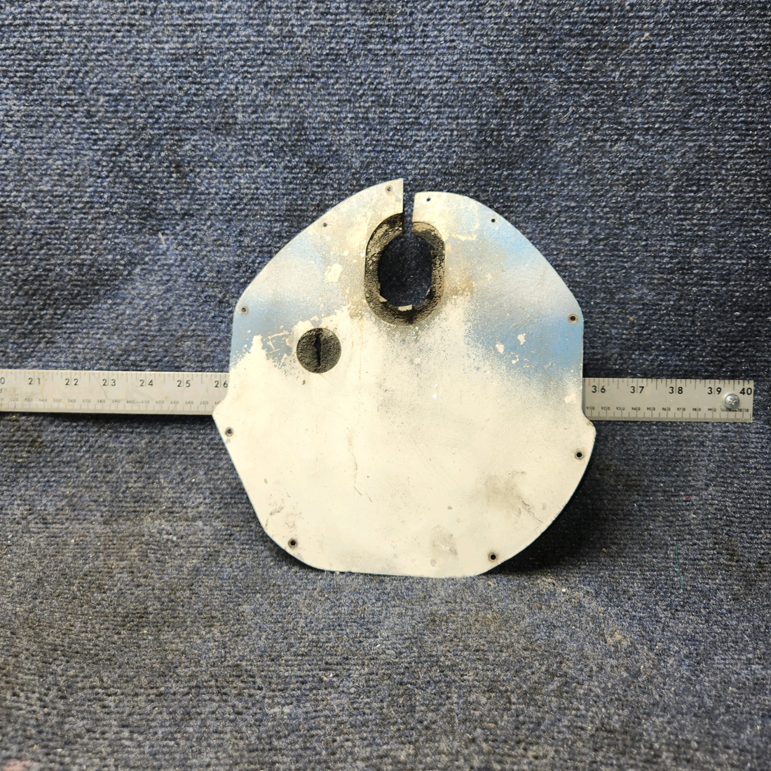Used aircraft parts for sale, 65494-000 Piper PA28-140 Aft Fuselage Closeout Plate