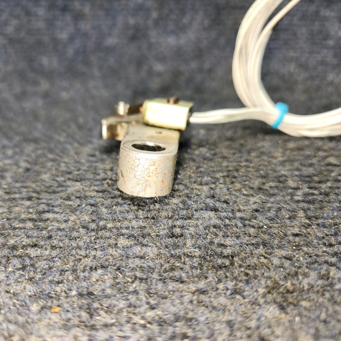 Used aircraft parts for sale, 169-820036-19 Beechcraft A24R Nose Gear Retract Hook W Micro switch