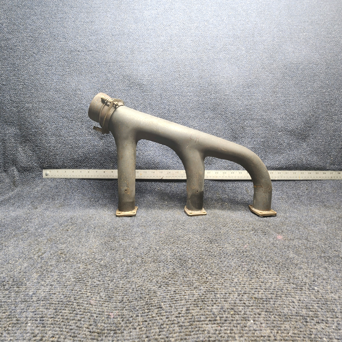 Used aircraft parts for sale, 35-95011 Beechcraft F33A EXHAUST STACK ASSEMBLY LH W/ PROBE HOLES