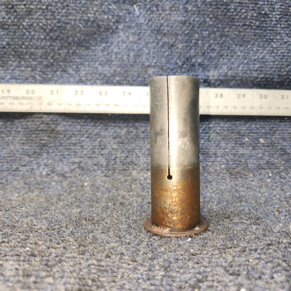 Used aircraft parts for sale, 63373-000 Piper PA28-140 Support-Wheel fairing main (3.50 long) plug-in type