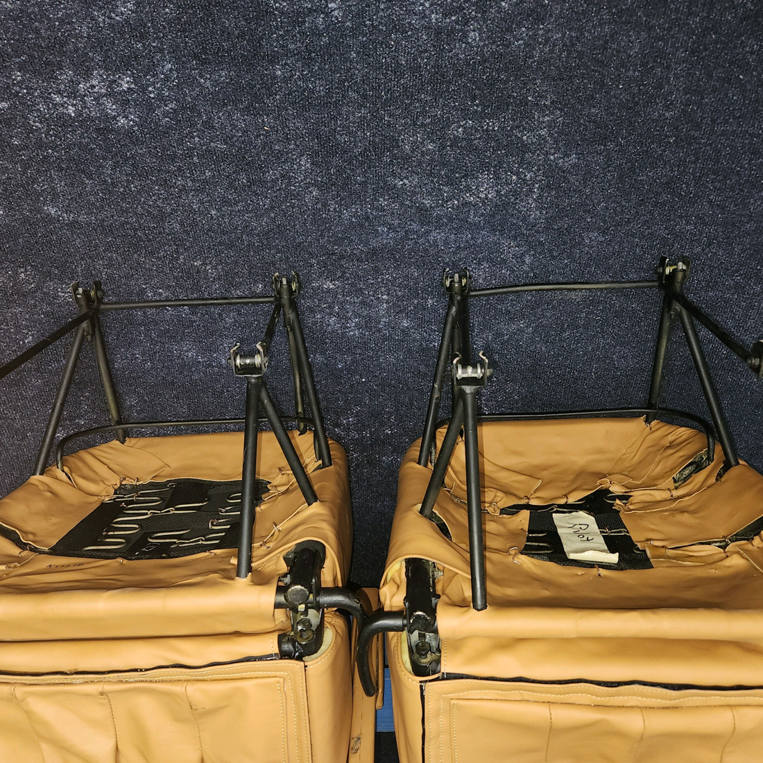 Used aircraft parts for sale, Upholstery Leather PIPER PA-24-250 Upholstery Leather Complete "SEE PHOTOS FOR DETAILS"