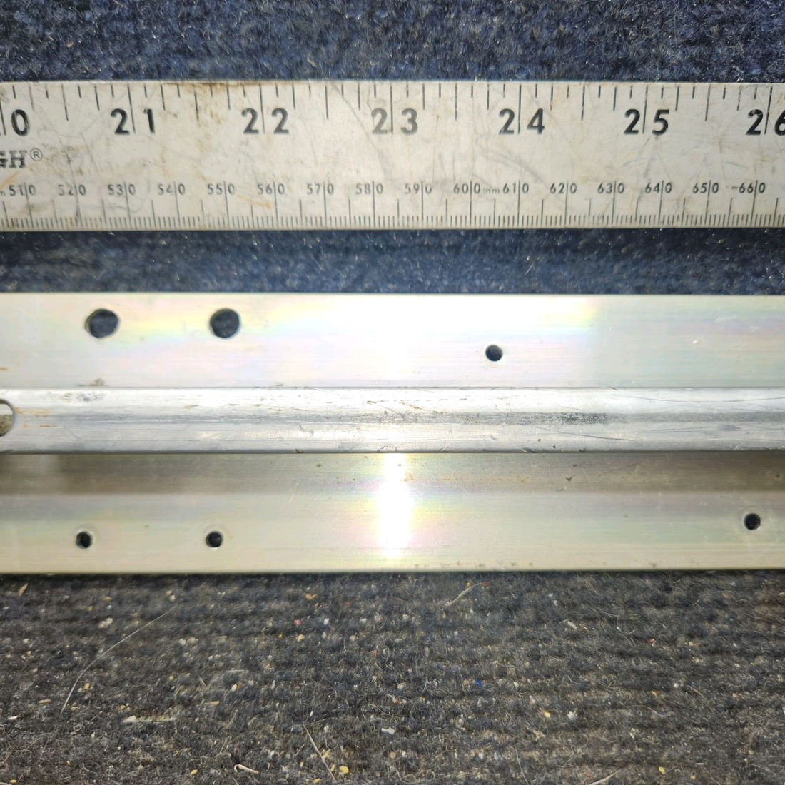 Used aircraft parts for sale, MC0511243-4 cessna 172N Seat Rail – Inboard LH