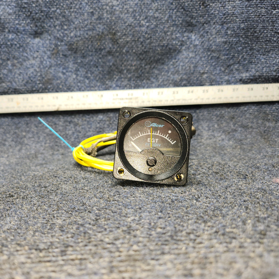 Used aircraft parts for sale, 46150 Beechcraft A24R Alcor EGT Indicator W/ Probe